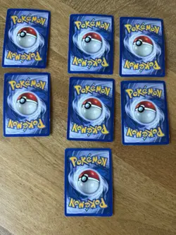 Pokemon Partial 1999 Shadowless Set That Includes 7 Holo Cards - Image 2