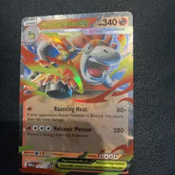 Mega Camerupt 022/132 Reverse Holo Mega Evolution Near Mint Pokemon TCG English - Image 2
