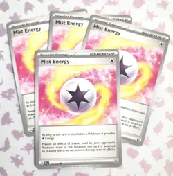 x4 Mist Energy 161/162 Temporal Forces Pokemon TCG Playset NM/M - Image 1