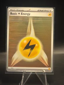 Pokemon SVE EN Basic Energy Lightning 020 Black Bolt White Flare Reverse Holo - Image 1