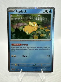 Pokemon TCG Psyduck MEP 007 Mega Evolution Pokemon Blister Promo - Image 1