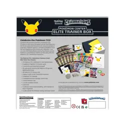Pokemon Center CELEBRATIONS 25th Anniversary Elite Trainer Box 🔥 SEALED BOX 🔥 - Image 5