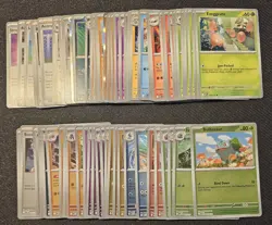 Pokemon MEG Mega Evolutions Base Set Starter Set - 83 Card Lot - C, U, HR, RH - Image 1