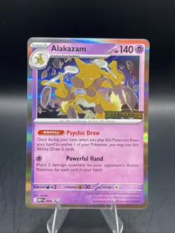 Alakazam 003 [Stamped] MEP: Mega Evolutions Promo English Pokemon Card NM - Image 1