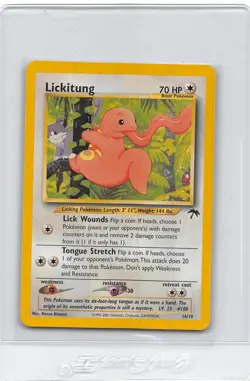 LICKITUNG 16/18 - NON-HOLO - Southern Island - Vintage WOTC Pokemon CARD - NM/LP - Image 1