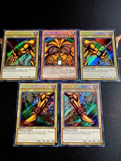 EXODIA THE FORBIDDEN ONE • LCYW • 5 CARDS SET • SECRET RARE • 1st ED • NM/VLP - Image 2