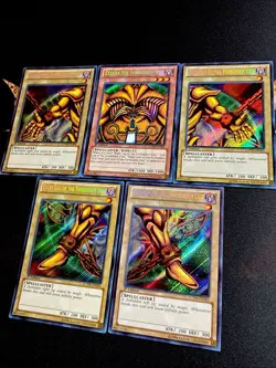 EXODIA THE FORBIDDEN ONE • LCYW • 5 CARDS SET • SECRET RARE • 1st ED • NM/VLP - Image 3