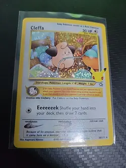 Cleffa Holo Pokemon Celebrations Classic Collection TCG Card 20/111 NM - Image 1