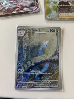 Pokemon TCG Dragonaire Illustration Rare Card 181/165 Mew 151 - Image 1