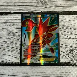 Scizor EX 119/122 Breakpoint Full Art Ultra Rare Holo Pokemon Card - LP/NM - Image 3