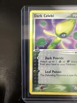 Pokemon Dark Celebi Holo Rare Card 4/101 2004 EX Hidden Legends Ungraded - Image 2
