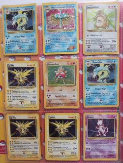 Pokemon WOTC Vintage Collection Holo Rare Cards Base Sets 1999 Binder Folder Lot - Image 2