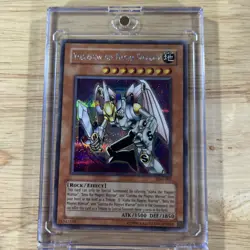Yu-Gi-Oh! TCG Valkyrion the Magna Warrior SDD-001 Secret Rare Card - Image 1