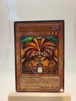 Yu-Gi-Oh Card - LOB-124 - EXODIA the FORBIDDEN ONE (ultra rare holo) - Image 5