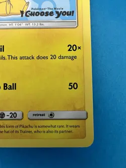 Ash's Pikachu SM113 Sun & Moon Black Star Promo Card Pokemon TCG NM - Image 5
