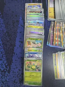 Pokemon Prismatic Evolutions 250+ Card Lot - Holos, Reverse, EX, Balls, & Promos - Image 2