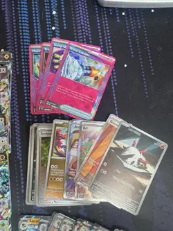 Pokemon Prismatic Evolutions 250+ Card Lot - Holos, Reverse, EX, Balls, & Promos - Image 5