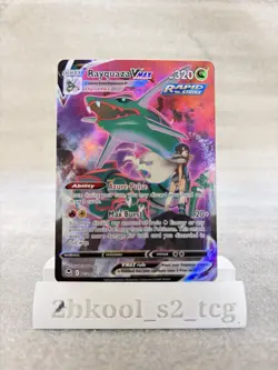 Rayquaza Vmax - TG20/TG30 Silver Tempest Trainer Gallery Pokemon Card - Image 1