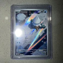 Snover Illustration Rare 140/132 Mega Evolution Pokemon TCG Near Mint Card NM - Image 1