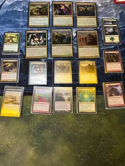 MtG Nature of the Beast Commander 2013 Deck Marath + 6 Oversized Commander Cards - Image 1