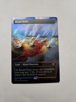 Steam Vents (Borderless) - Unfinity (UNF) NM Foil - Image 1