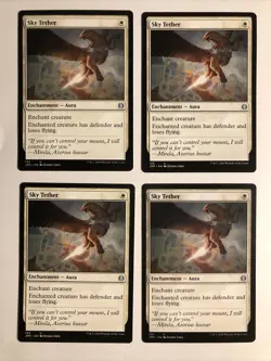 4x Mtg Jumpstart Sky Tether NM/M Magic The Gathering - Image 1
