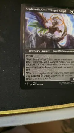 x1x Sephiroth Fabled Soldier / Sephiroth one-winged angelmtg - Image 4