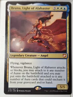Bruna, Light of Alabaster - Commander: 2018 - Magic the Gathering MTG Nice! - Image 1