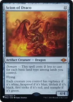 Scion of Draco NM #234 The List Reprint MTG - Image 1