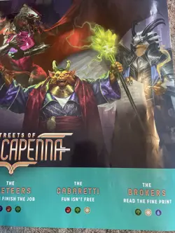 Magic the Gathering STREETS OF NEW CAPENNA Foil Promo poster 18x24 MTG - Image 4