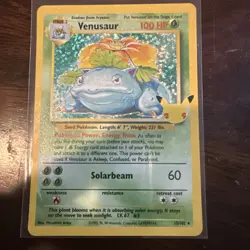 Pokemon TCG Venusaur 15/102 Celebrations 25 Anniversary 🔥 NM SWSH Pokemon Card - Image 1