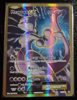 Mewtwo EX 103/108 Full Art Holo Rare XY Evolutions Pokemon TCG - Image 1