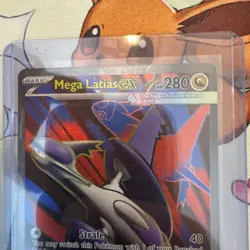 Mega Latias ex Full Art Rare - #163/132 - Pokemon Mega Evolutions - Image 4