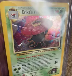 Vintage Pokemon Lot (Fossil and Gym Heros) Erika’s Vileplume (HP) + Muk (MP) - Image 3