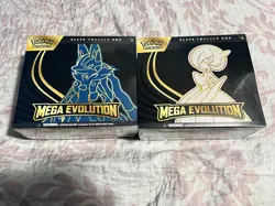 Mega Evolution MEG Elite Trainer Box ETB Set of 2 Lucario & Gardevoir - Image 1