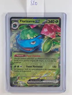 Carte FLORIZARRE EX 001/142 Pokemon Couronne Stellaire EV07 Neuve SCR FR (820) - Image 1