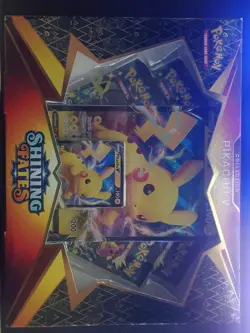 Pokemon TCG: Shining Fates Pikachu V Collection Box- SHIPS IN 24HRS - Image 1