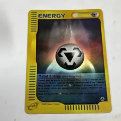 Pokemon TCG Metal Energy E Reader Series Holo Rare LP - Image 1