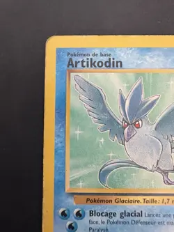 Pokemon Vintage FRENCH Articuno Fossil 17/62 Artikodin Non-Holo Rare HP WotC - Image 2