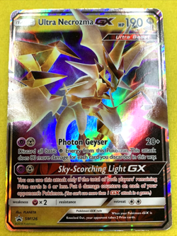 Pokemon TCG Ultra Necrozma GX SM Black Star Promo SM126 Holo Promo - Image 1