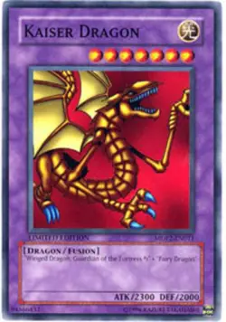 Yugioh! MP Kaiser Dragon - MDP2-EN011 - Common - Limited Edition Moderately Play - Image 1