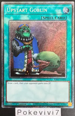 Carte YU-GI-OH! UPSTART GOBLIN RA03-EN096 PSR NEUF - Image 1