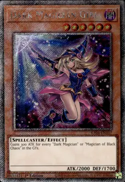 Dark Magician Girl 2 - Platinum Secret Rare 1st Edition RA04-EN107 - NM - YuGiOh - Image 1