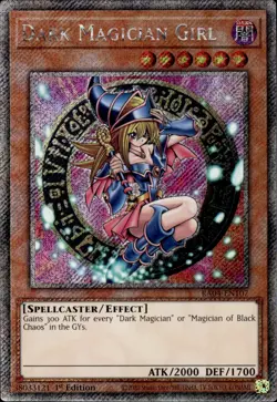 Dark Magician Girl 1 - Platinum Secret Rare 1st Edition RA04-EN107 - NM - YuGiOh - Image 1