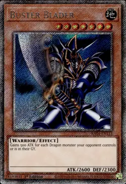 Buster Blader - Platinum Secret Rare 1st Edition RA04-EN115 - NM - YuGiOh - Image 1