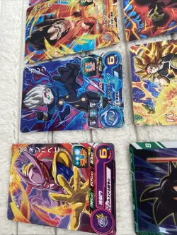 Lot De 15 Cartes DRAGON BALL Z GT DBZ DBS HEROES CARD PRISM HOLO CARTE JAPAN ** - Image 3