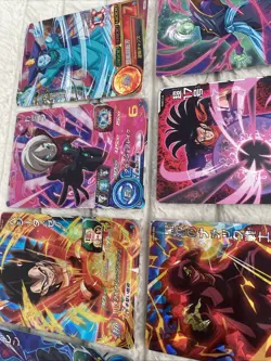 Lot De 15 Cartes DRAGON BALL Z GT DBZ DBS HEROES CARD PRISM HOLO CARTE JAPAN ** - Image 4