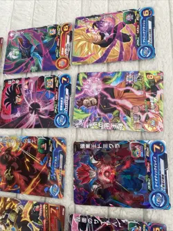 Lot De 15 Cartes DRAGON BALL Z GT DBZ DBS HEROES CARD PRISM HOLO CARTE JAPAN ** - Image 5