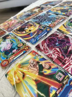 Lot De 15 Cartes DRAGON BALL Z GT DBZ DBS HEROES CARD PRISM HOLO CARTE JAPAN ** - Image 2