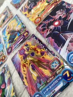 Lot De 15 Cartes DRAGON BALL Z GT DBZ DBS HEROES CARD PRISM HOLO CARTE JAPAN ** - Image 3